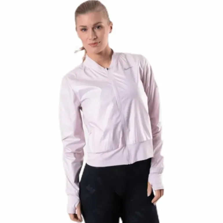 Swoosh Run Jacket Pink