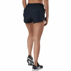 Swoosh Run Shorts White/Black