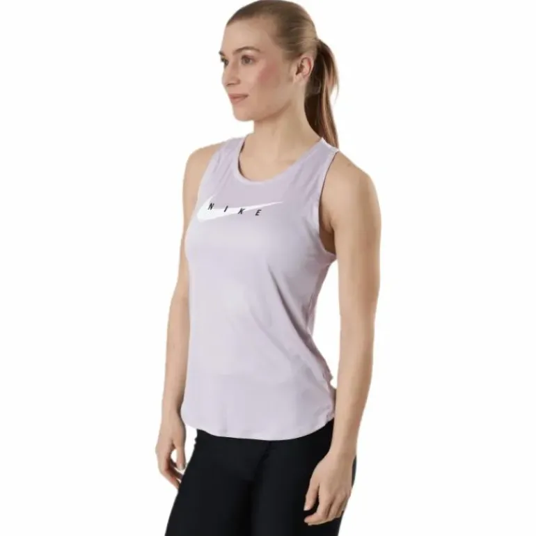Swoosh Running Tank Purple