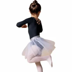 Symone Dance Skirt White