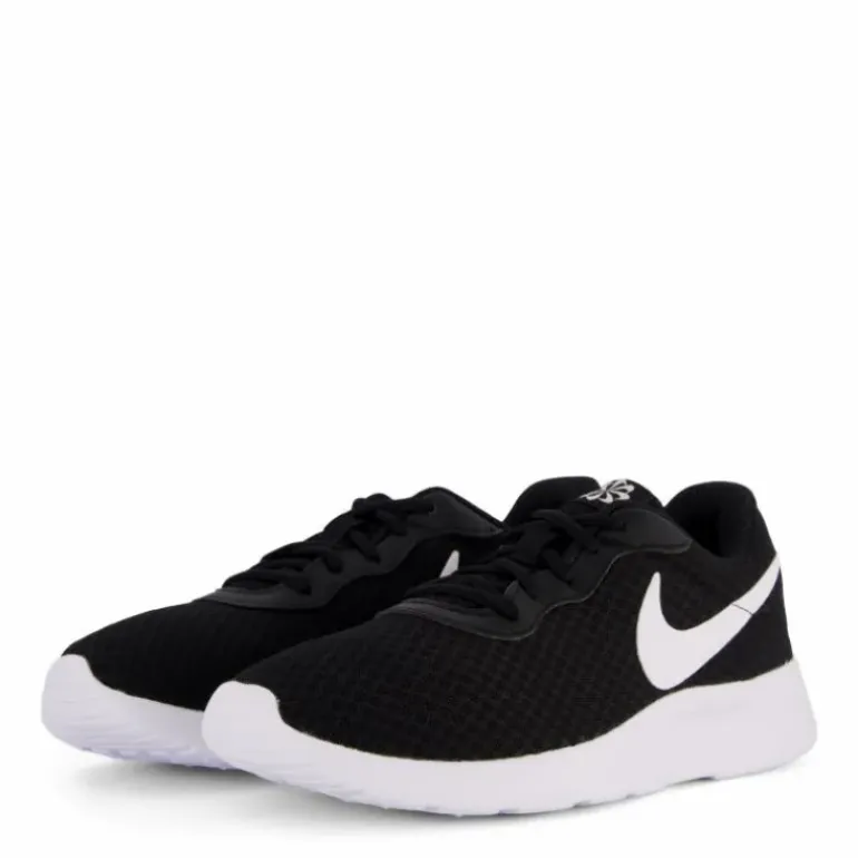 Tanjun Women's Shoes BLACK/WHITE-BARELY VOLT-BLACK