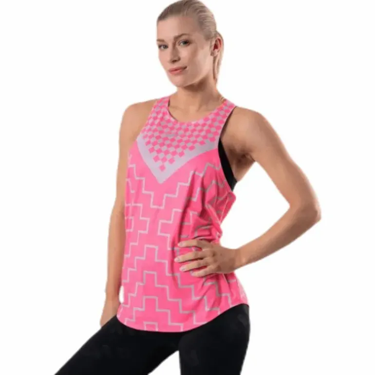 Tank Runway Geo Pink