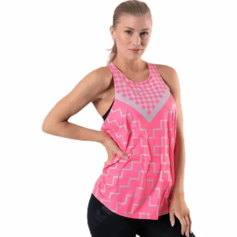 Tank Runway Geo Pink
