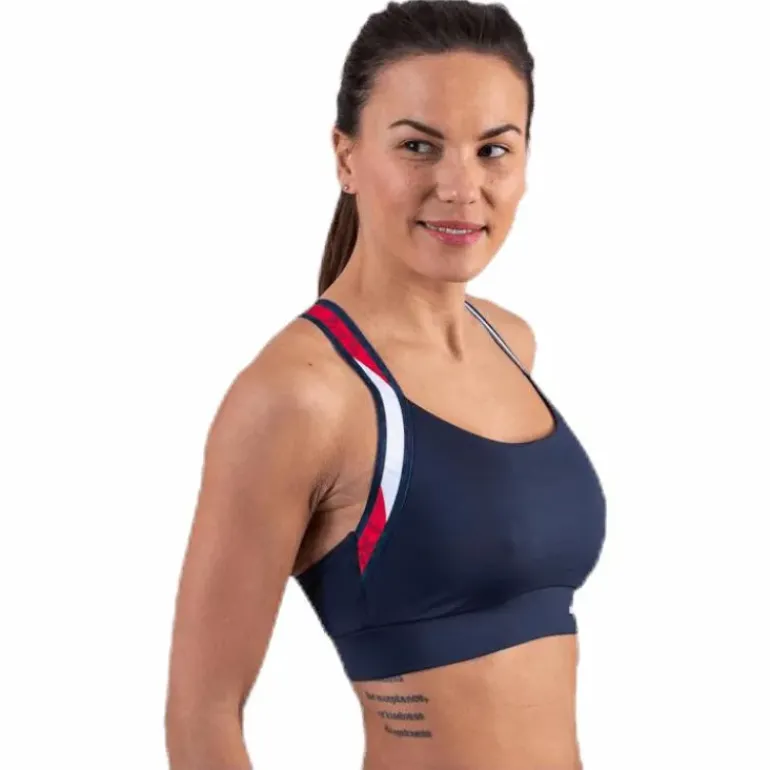 Tape Bra Medium Impact Blue