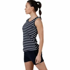 Taranto Tank Top Blue/White