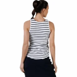 Taranto Tank Top Blue/White