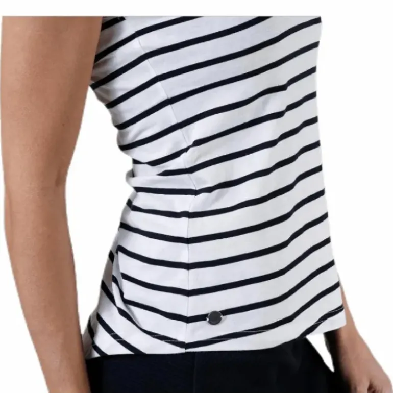 Taranto Tank Top Blue/White