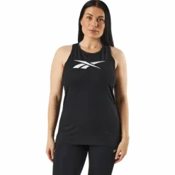TE Graphic Vector Tank Black
