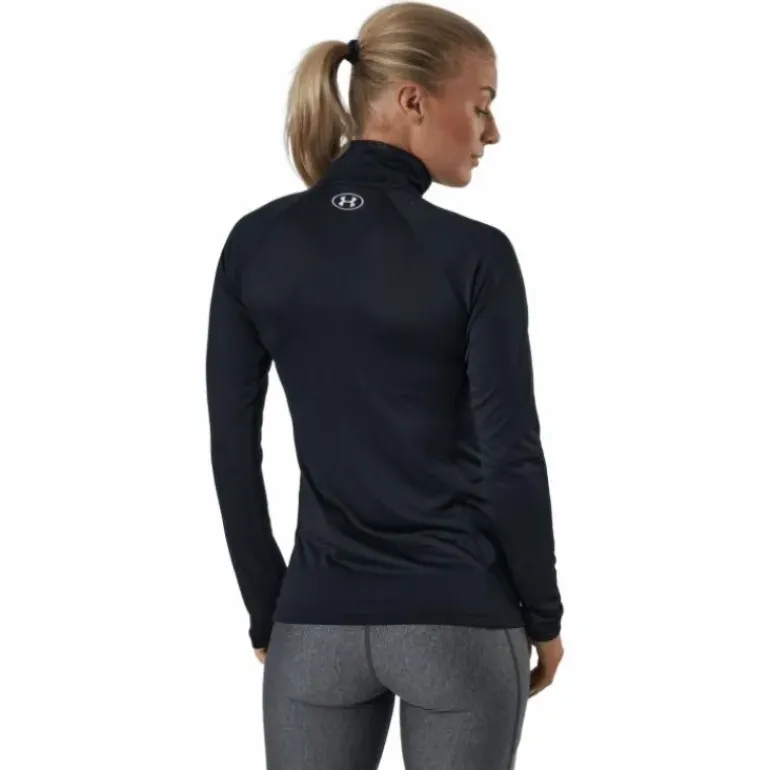 Tech 1/2 Zip - Solid Black