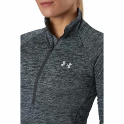 Tech 1/2 Zip - Twist Jet Gray