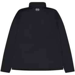 Tech 1/2 Zip- Solid Black