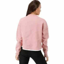 Tech Fleece Crew Pink/White