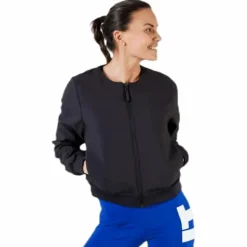 Tech Full Zip Jacket Black/Grey