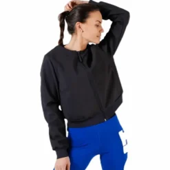 Tech Full Zip Jacket Black/Grey