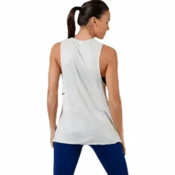 Tech Pack Knit Muscle Tank Beige