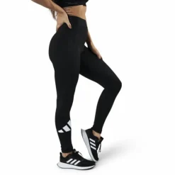 Techfit Adi Life Mid Rise Long Bos Tight Black / Black / White