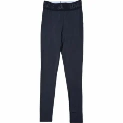 Techfit Long Branded Elastic Tight Black / White