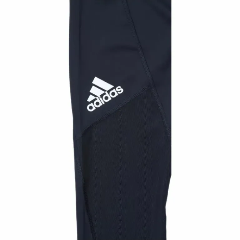 Techfit Long Branded Elastic Tight Black / White
