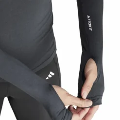 Techfit Long-Sleeve Top Training Long-Sleeve Top Black
