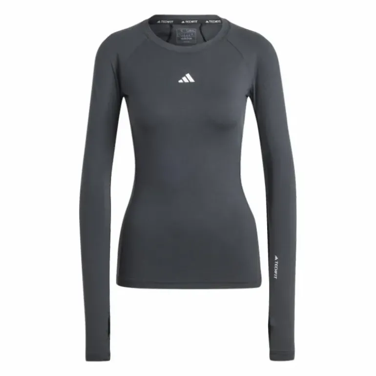 Techfit Long-Sleeve Top Training Long-Sleeve Top Black
