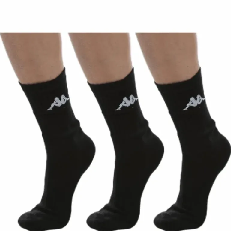 Tennis Trisper Socks 3pk White/Black