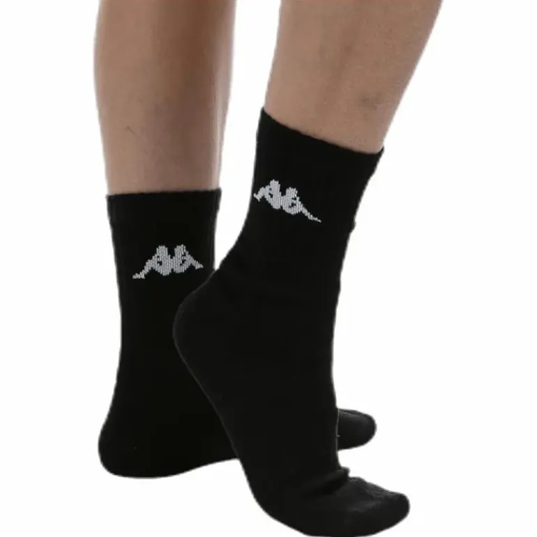 Tennis Trisper Socks 3pk White/Black