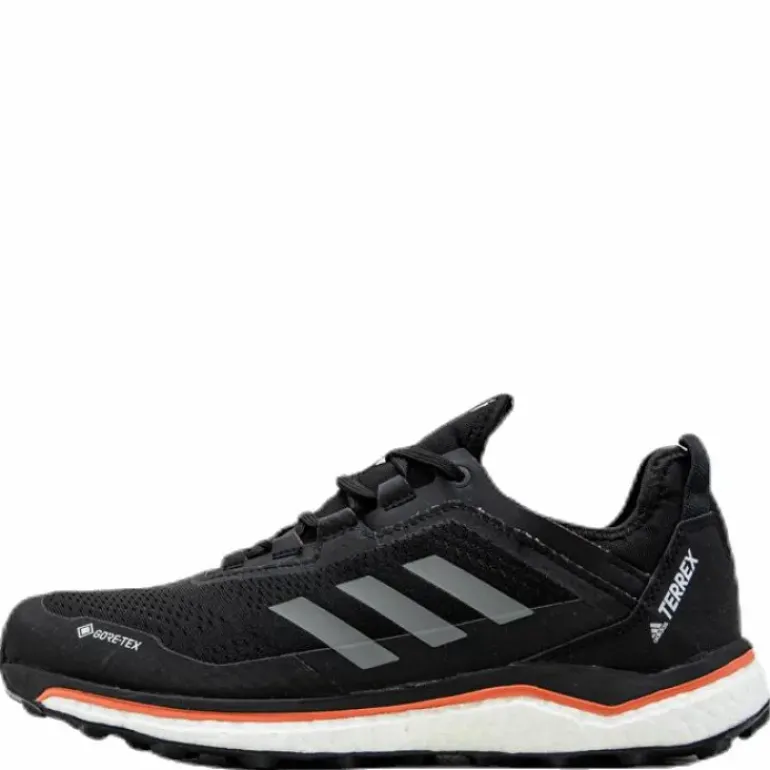 Terrex Agravic Flow GORE-TEX Trail Running Shoes Core Black / Grey Four / Signal Pink / Coral