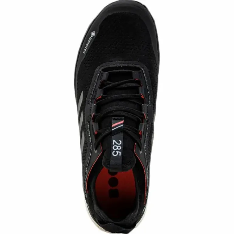 Terrex Agravic Flow GORE-TEX Trail Running Shoes Core Black / Grey Four / Signal Pink / Coral