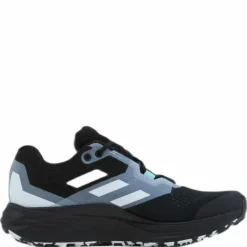 Terrex Two Flow Trail Running Shoes Core Black / Crystal White / Clear Mint