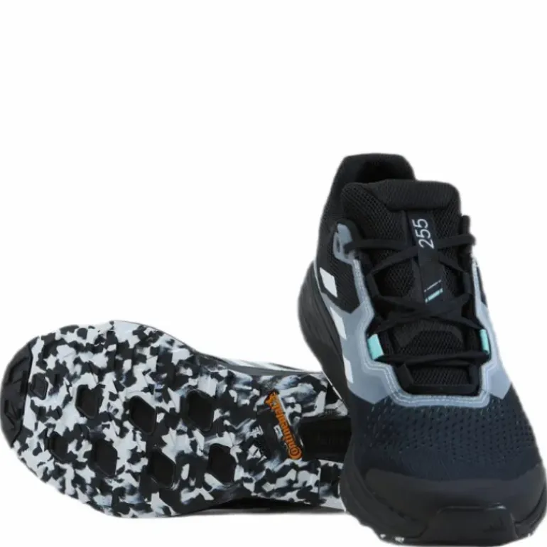 Terrex Two Flow Trail Running Shoes Core Black / Crystal White / Clear Mint