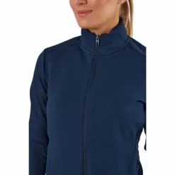 Textured Full-Zip Jacket Collegiate Navy