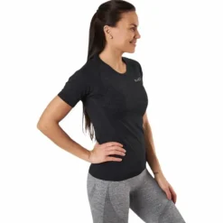 Thea Seamless Tee Black
