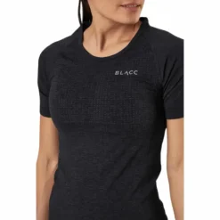 Thea Seamless Tee Black