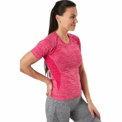 Thea Seamless Tee Pink