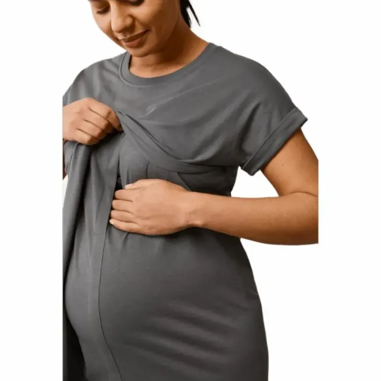 The-shirt Dress Willow Green