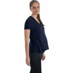 The-Shirt V-Neck Blue