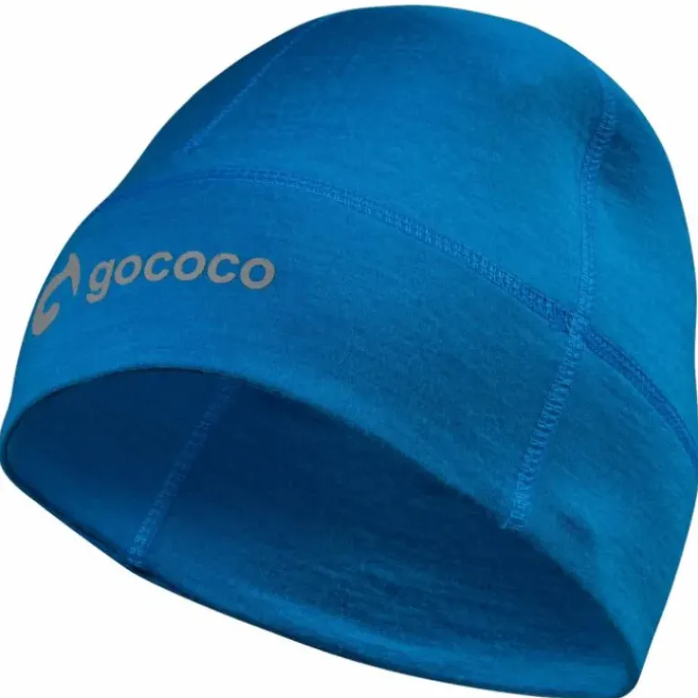 Thin Running Hat Wool Blue
