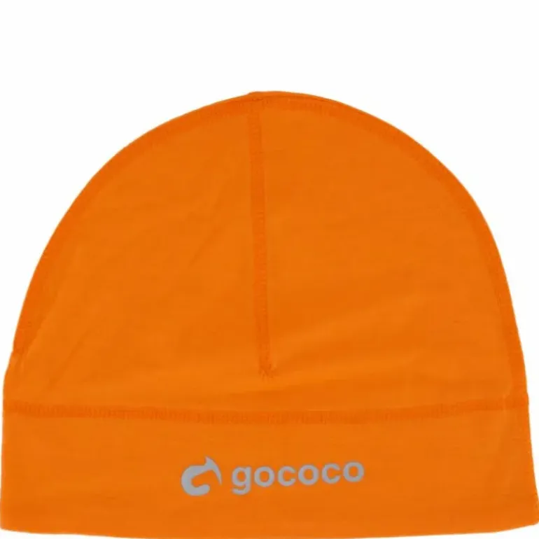 Thin Running Hat Wool Orange Orange