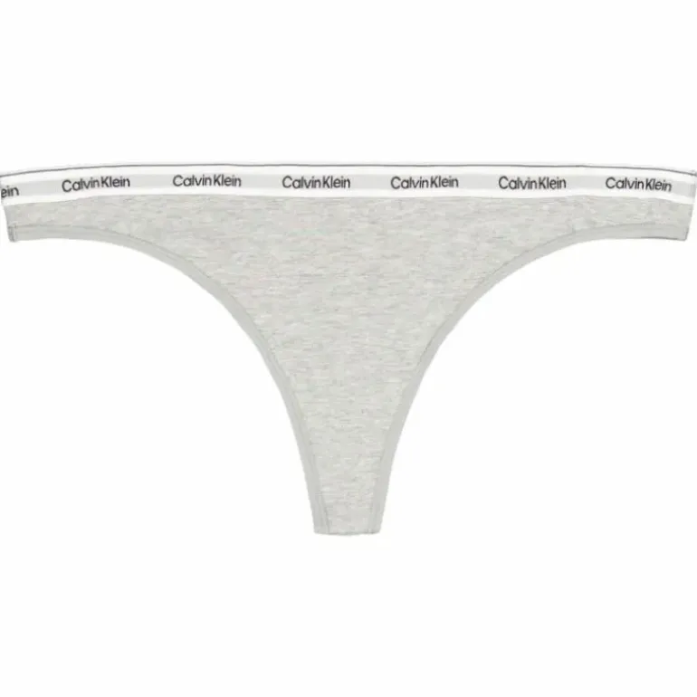 Thong 3pk Black/white/grey Heather