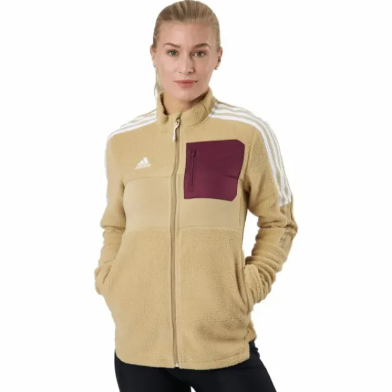Tiro Jacket Winterized Sherpa Women Beige Tone