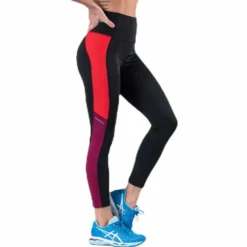 Tokyo Highwaist Tight Black/Red