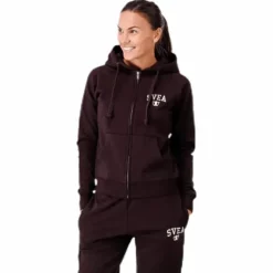 Tone Zip Hood Red
