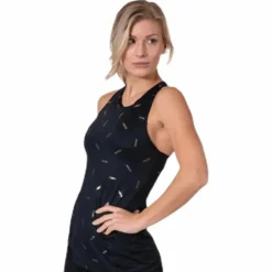 Toss Print Tank Black