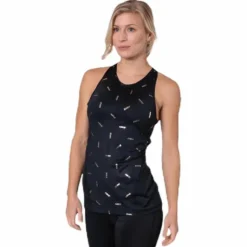 Toss Print Tank Black