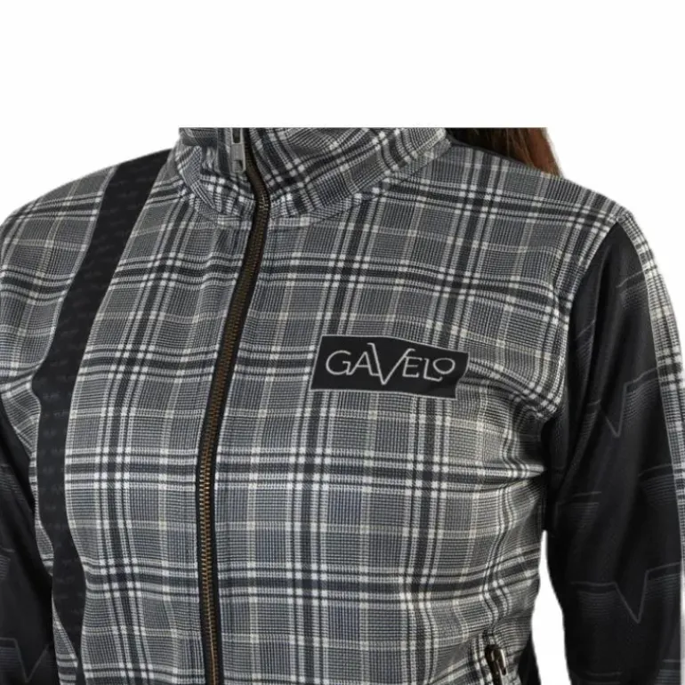Track Jacket GLNCHCK 3 Black/Beige