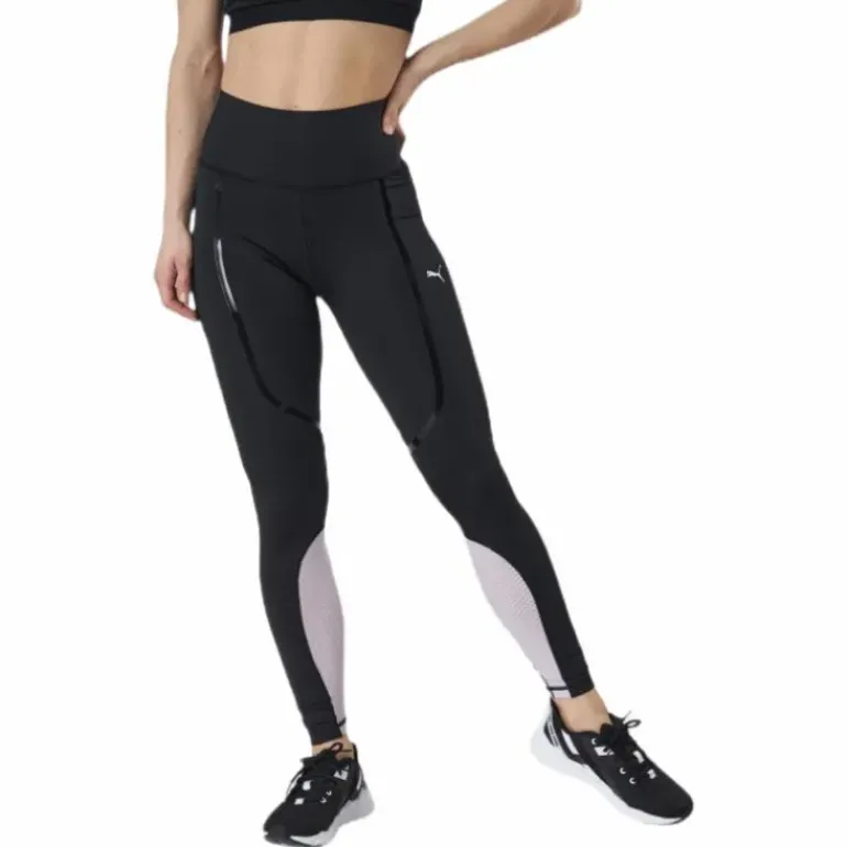 Train Bonded High Waist Full Tight Purple/Black