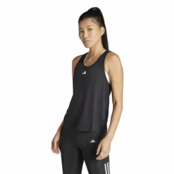 Train Essentials Minimal Branding Racerback Tank Top Black
