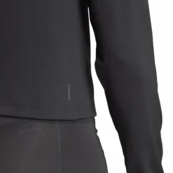 Train Essentials Minimal Branding 1/4-Zip Cover Up Black