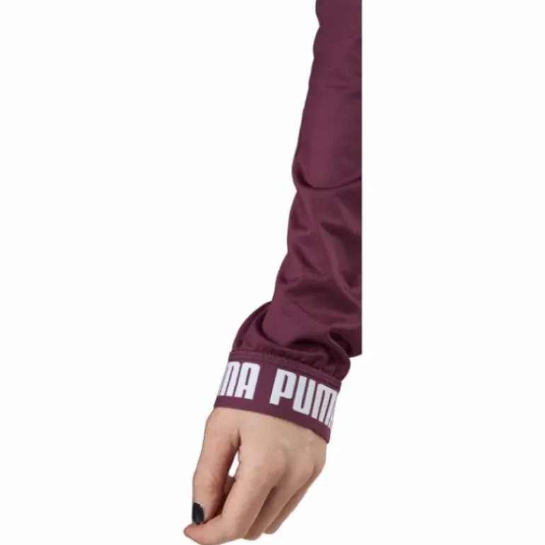 Train Puma Strong 1/4 Zip Grape Wine