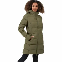 Transit Insulation Longline Jacket Green
